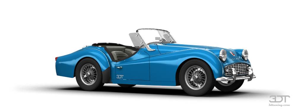 Tuning Triumph TR3B Coupe 1962