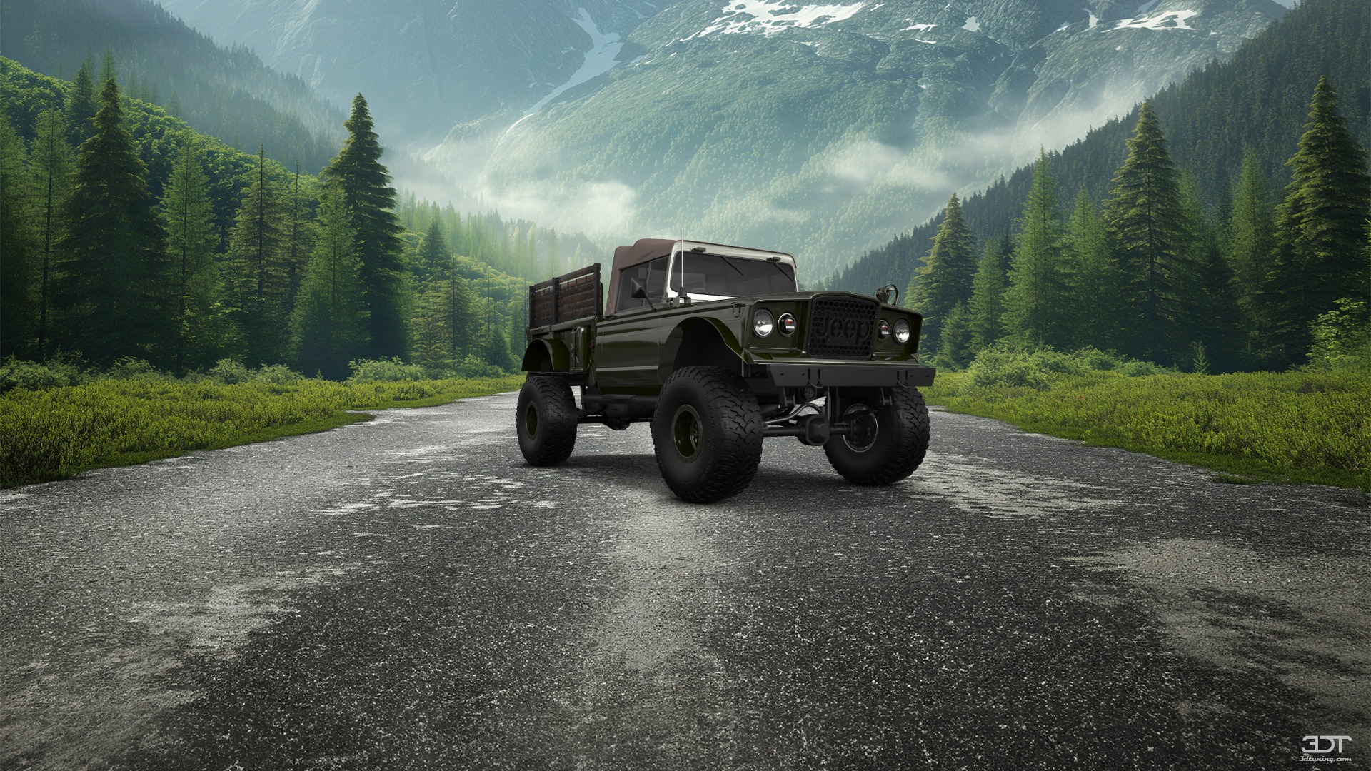 Jeep Kaiser M715 2 Door pickup truck 1968