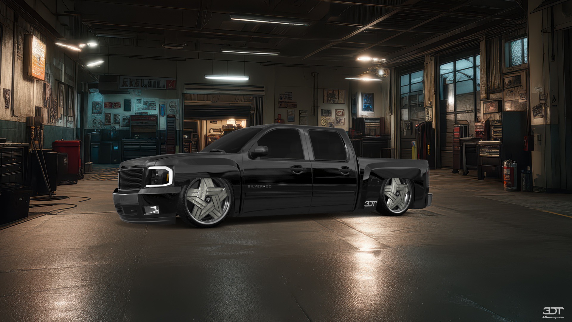 Chevrolet Silverado 1500 Crew Cab 4 Door pickup truck 2007 tuning