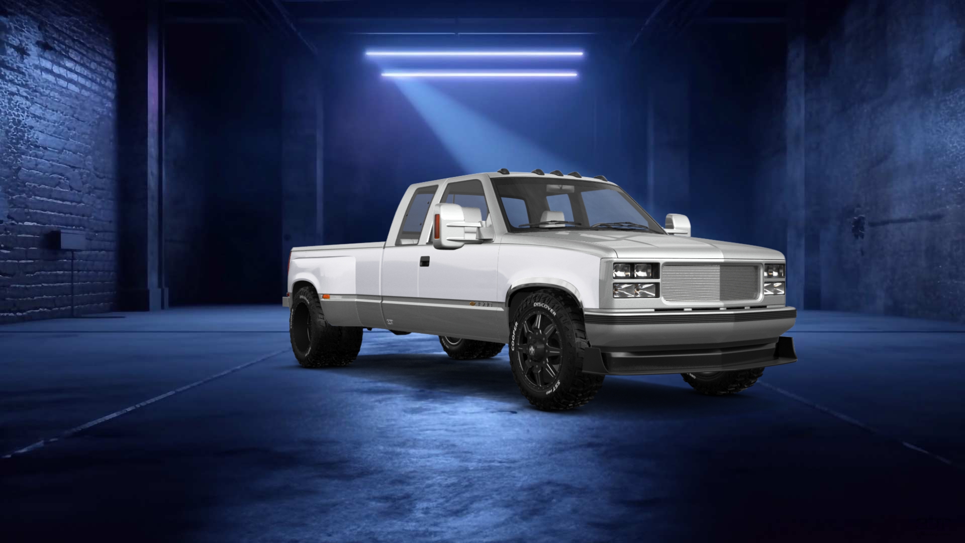 Chevrolet K3500 Extended Cab Pickup Truck 1988