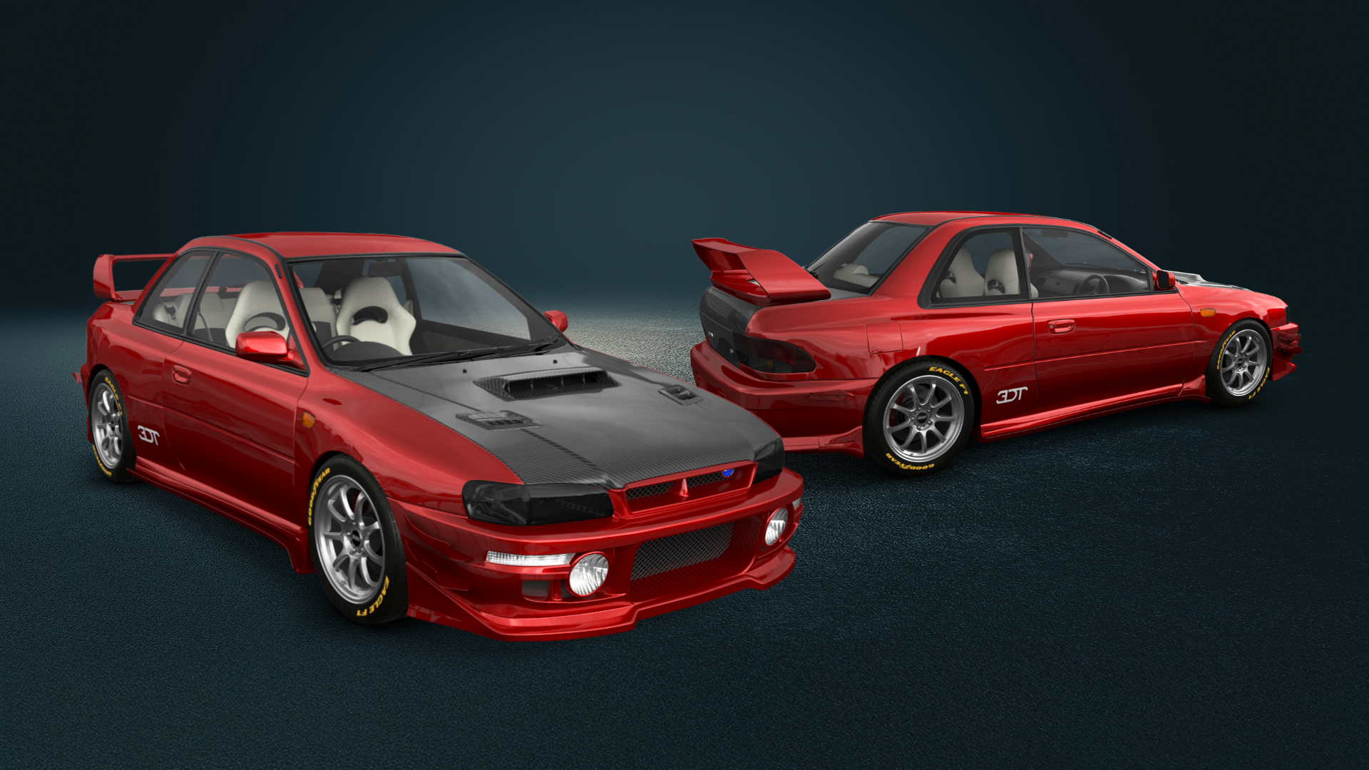 Subaru Impreza WRX STI 22B 2 Door Coupe 2000 tuning