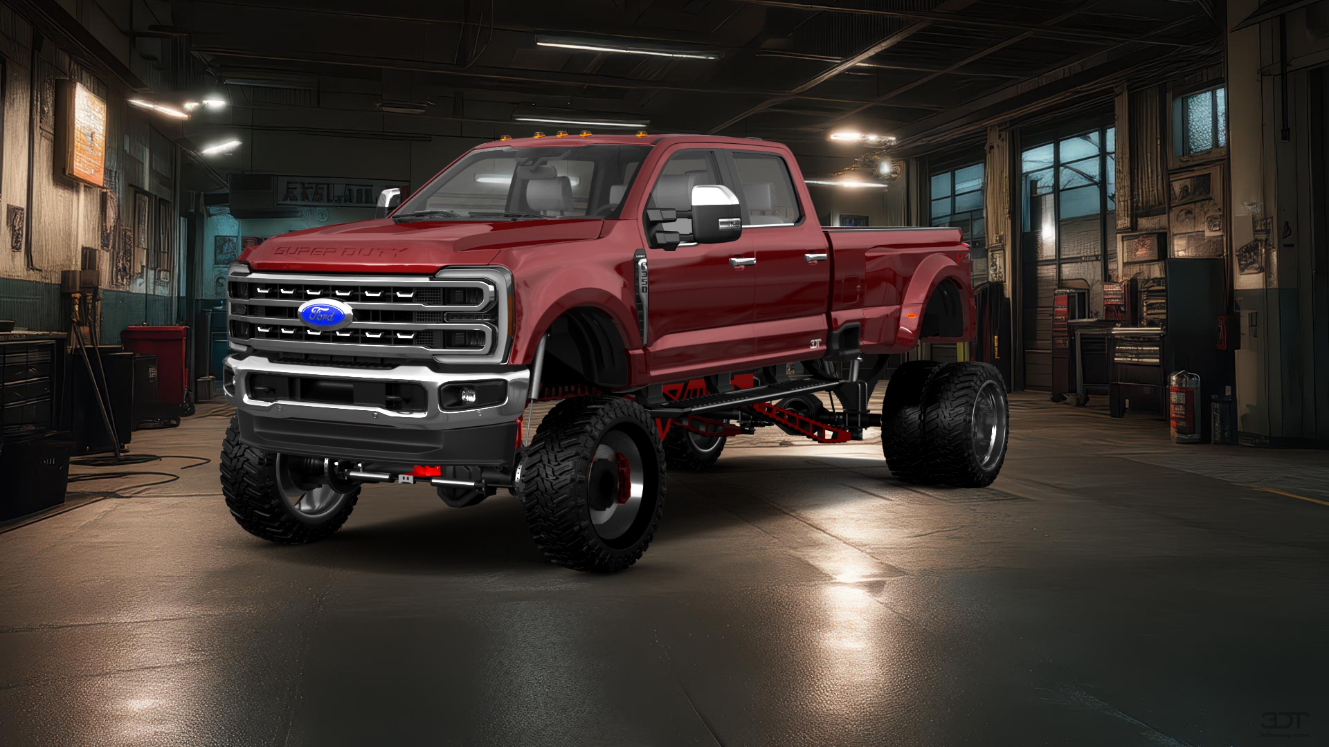 Ford F-350 DRW Crew Cab 4 Door pickup truck 2023 tuning