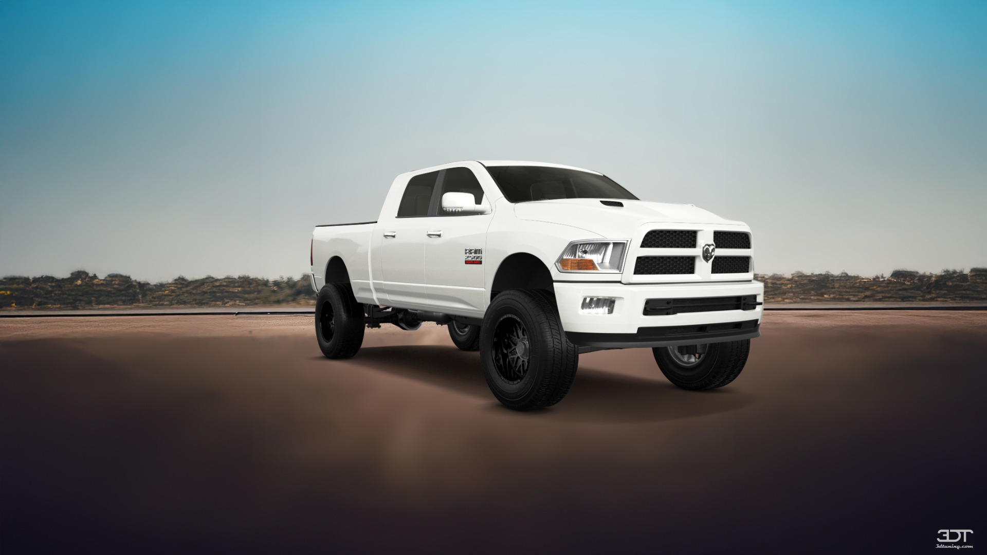 Dodge Ram 2500 Mega Cab 6.4 ft box 4 Door pickup truck 2010 图片