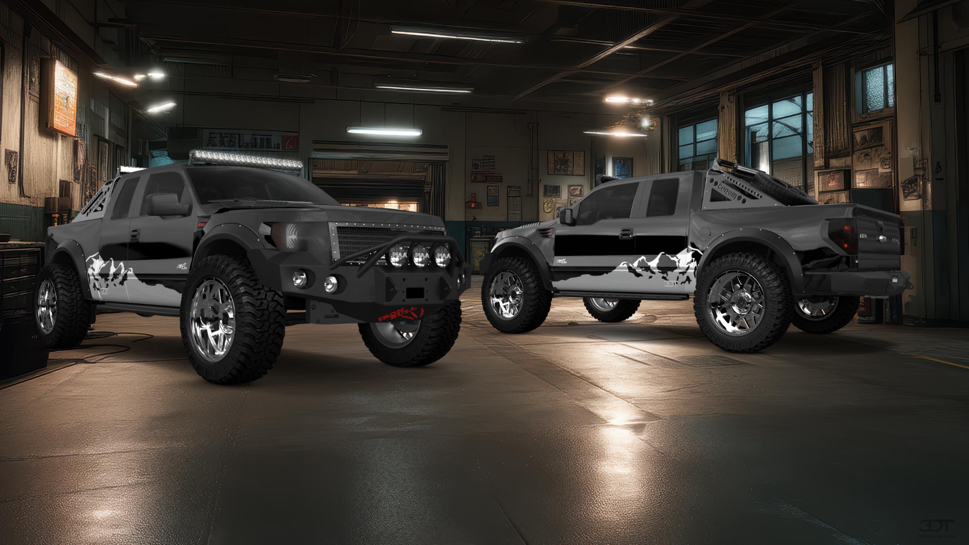 Ford F-150 SVT Raptor 2 Door pickup truck 2010 tuning