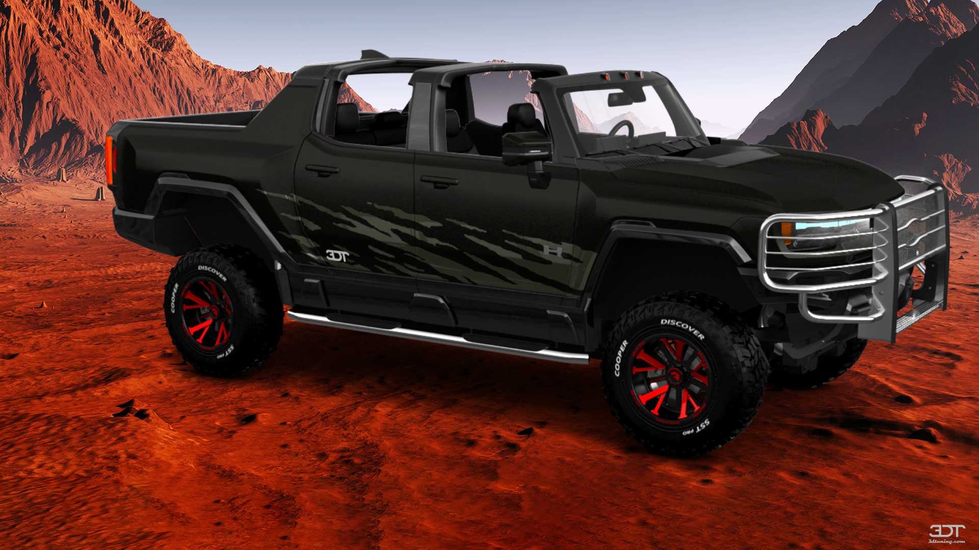 GMC Hummer EV 4 Door pickup truck 2021 tuning
