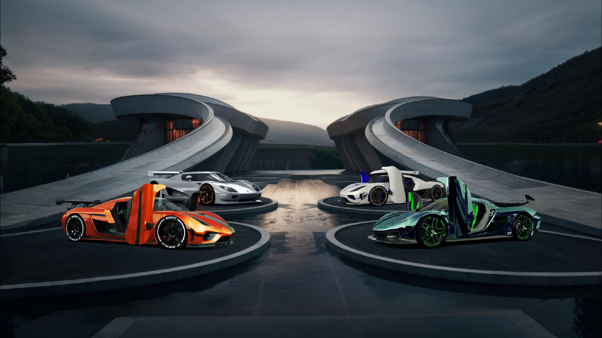 Koenigsegg Jesko 2 door targa top 2020 Images