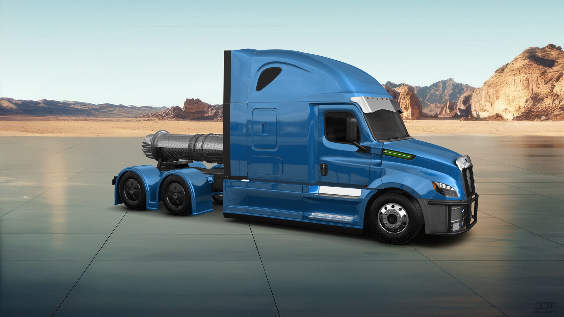 Freightliner Cascadia Sleeper Cab Truck 2018 tuning