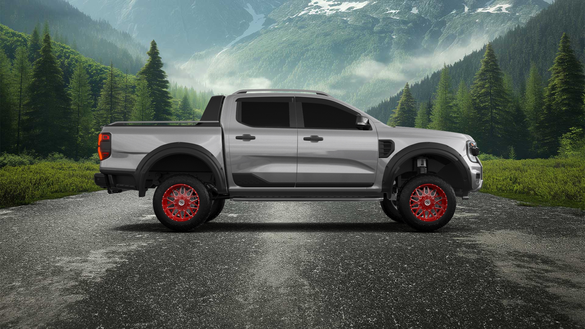 Ford Ranger 4 Door pickup truck 2022