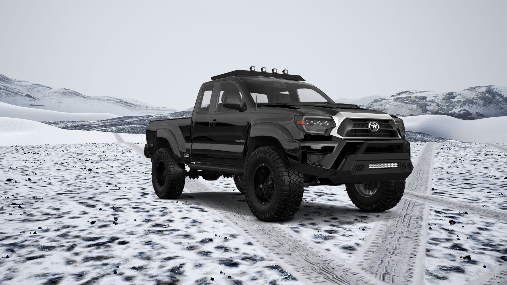 Toyota Tacoma Access Cab 6.2 ft box Pickup Truck 2012
