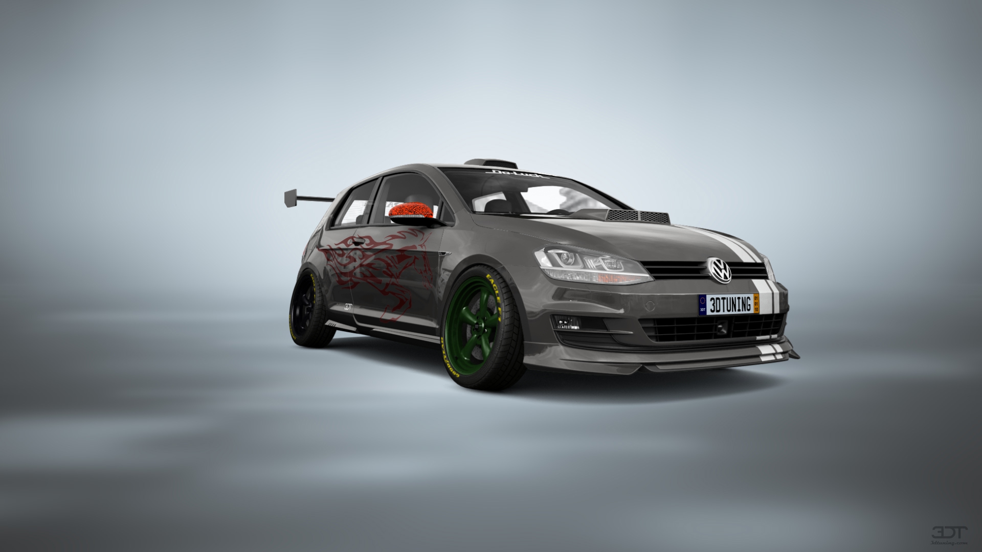 Volkswagen Golf 7 3 Door Hatchback 2013 tuning