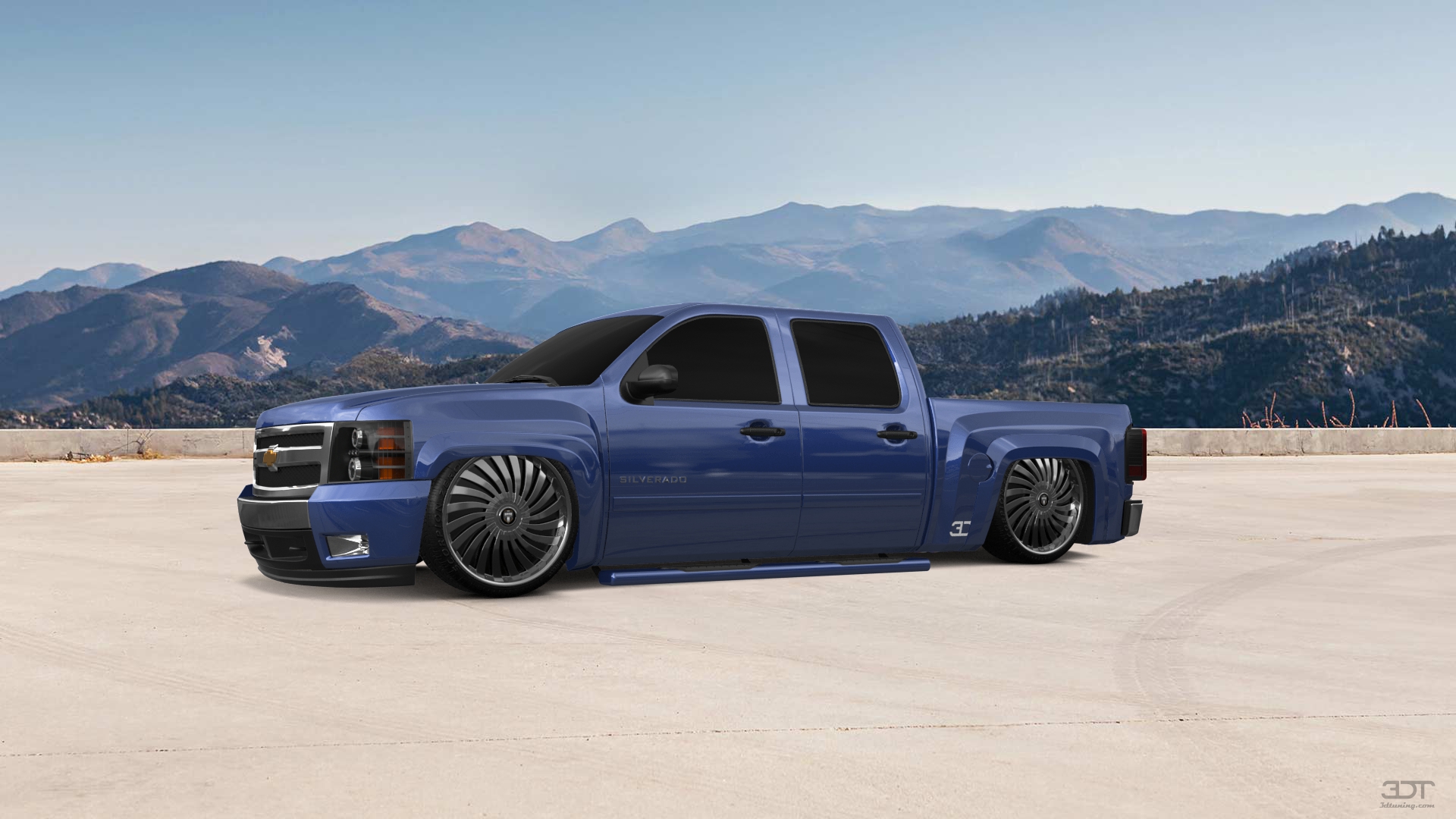Chevrolet Silverado 1500 Crew Cab 4 Door pickup truck 2007 tuning