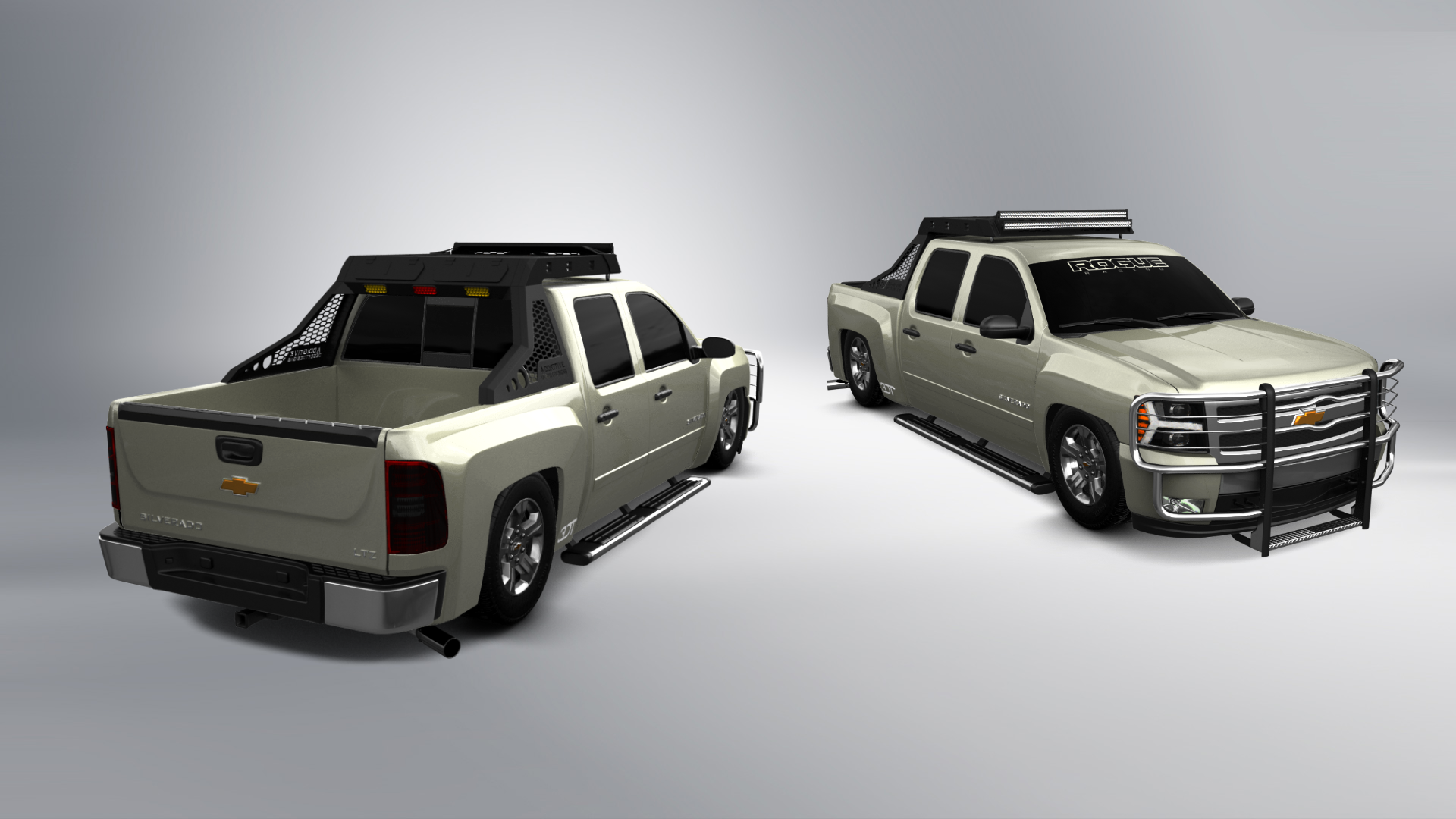 Tuning Chevrolet Silverado 1500 Crew Cab 4 Door pickup truck 2007