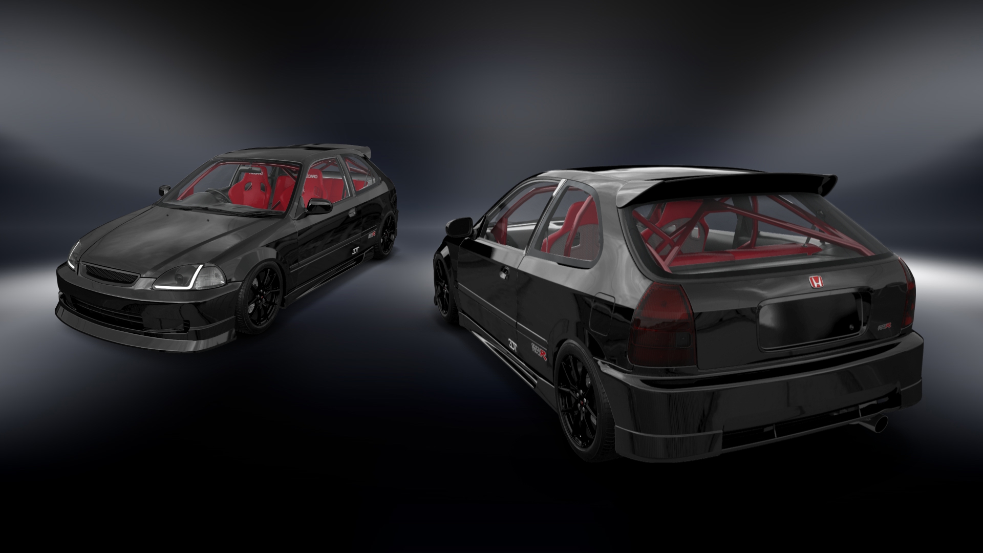 Honda Civic 3 Door Hatchback 1997 tuning