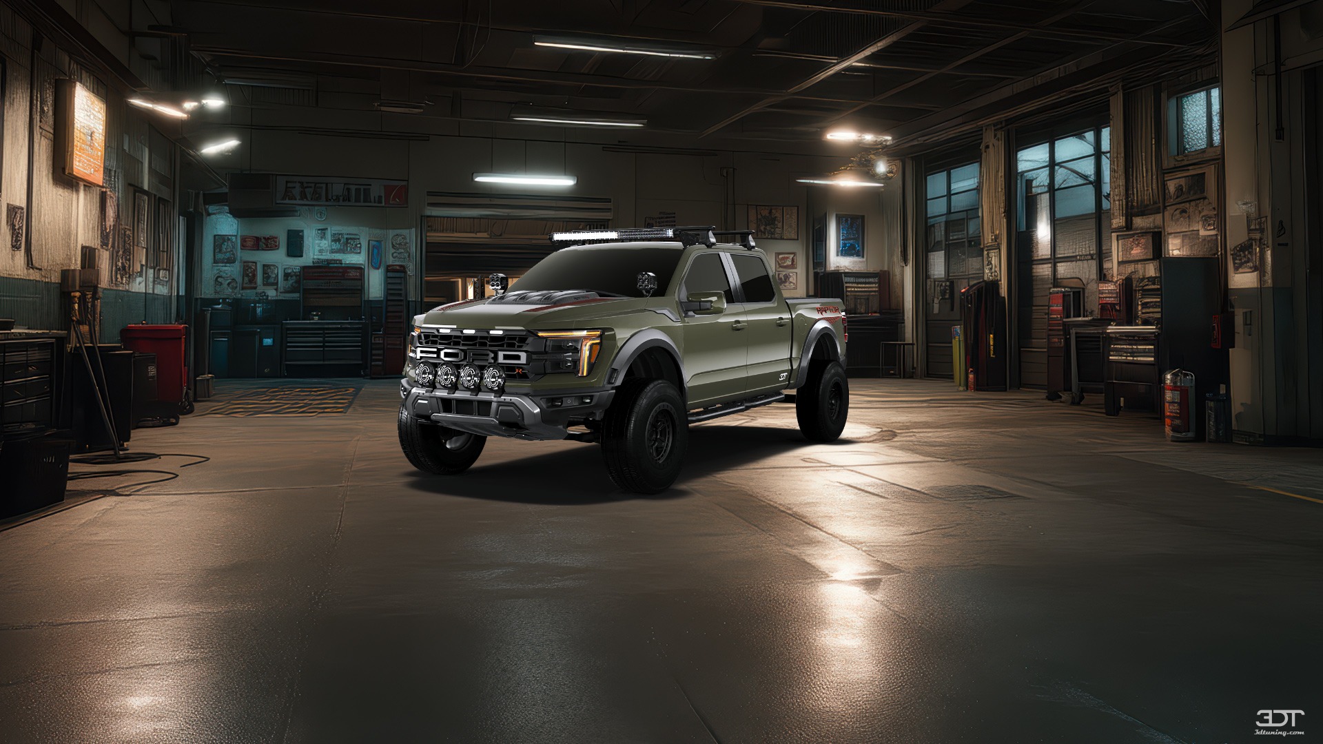 Ford F-150 Raptor 4 Door pickup truck 2024 tuning