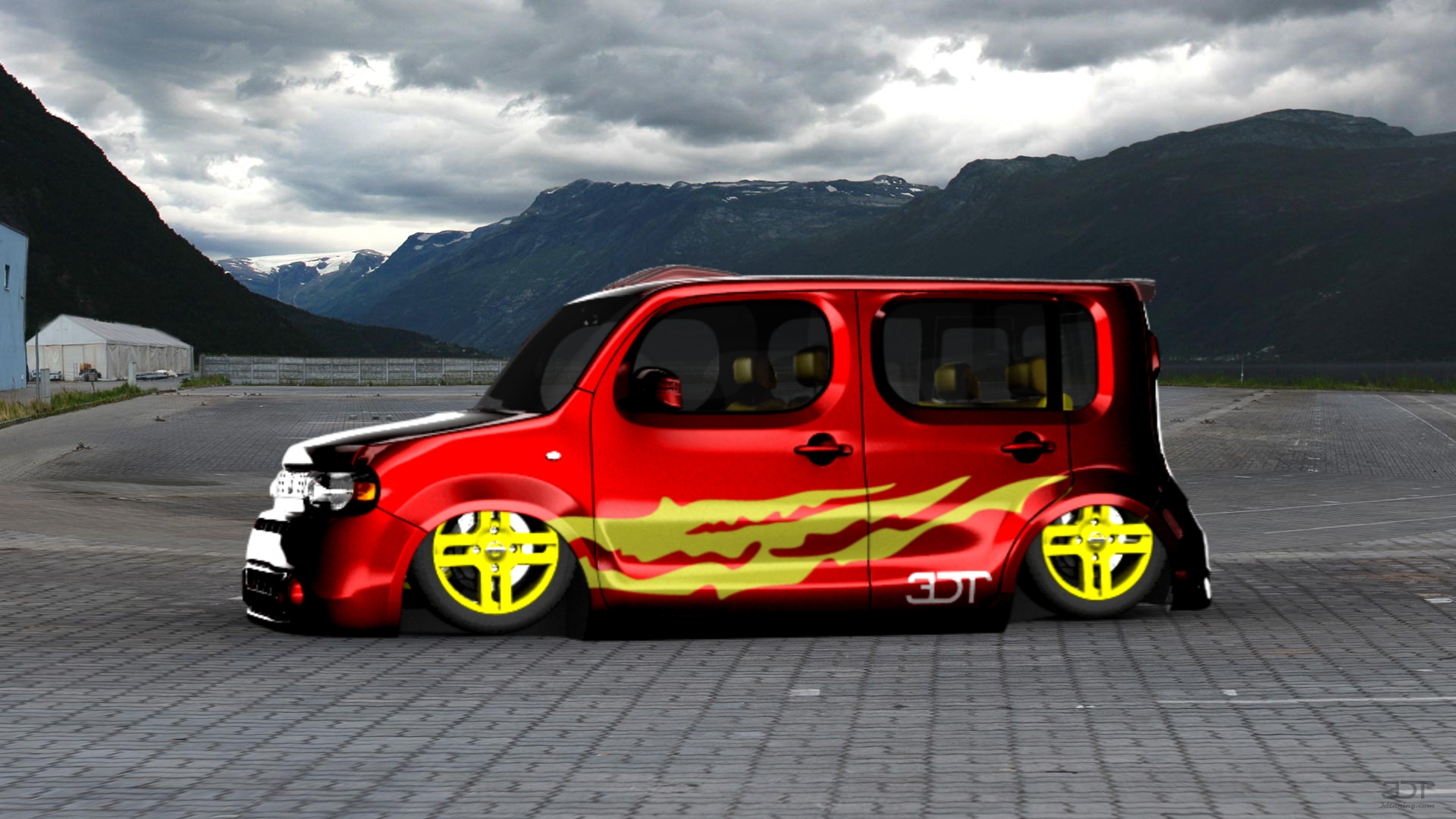 Nissan Cube Van 2010 tuning