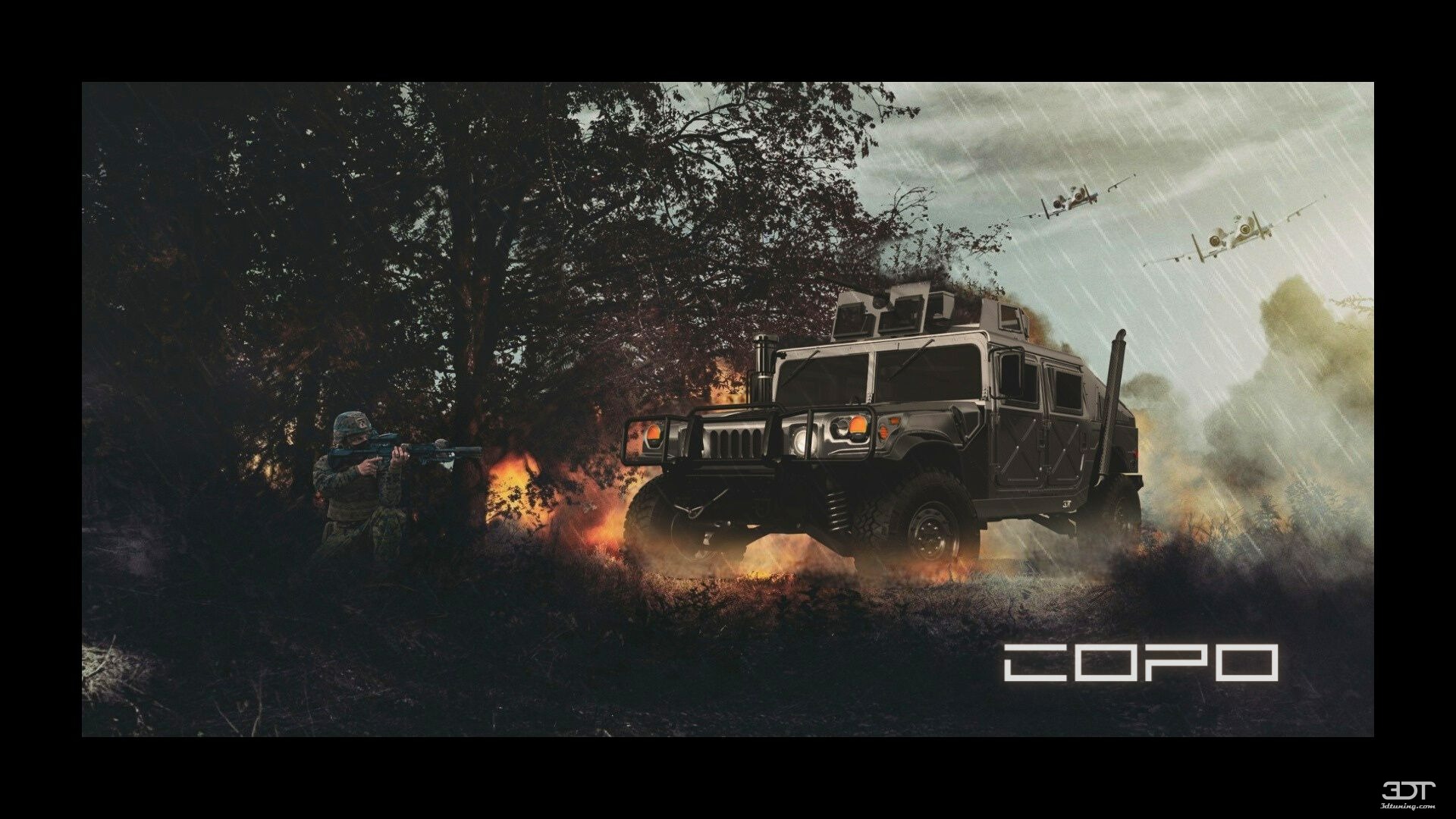 Tuning Hummer H1 4 Door SUV 1992