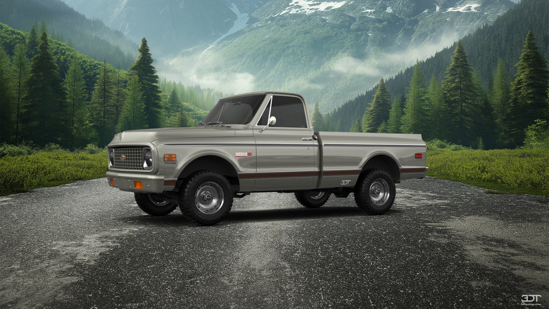 Chevrolet C-10 Cheyenne 2 Door pickup truck 1972