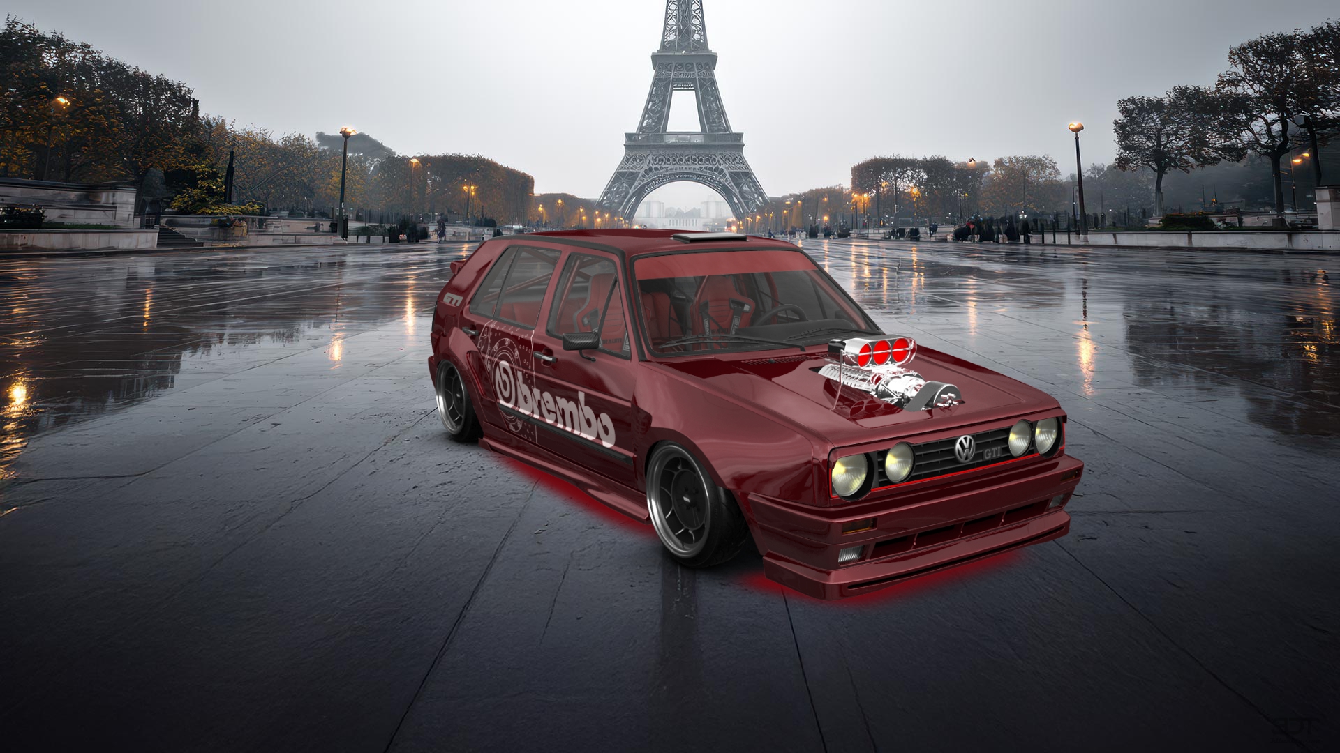 Volkswagen Golf Mk2 5 Door Hatchback 1983 tuning
