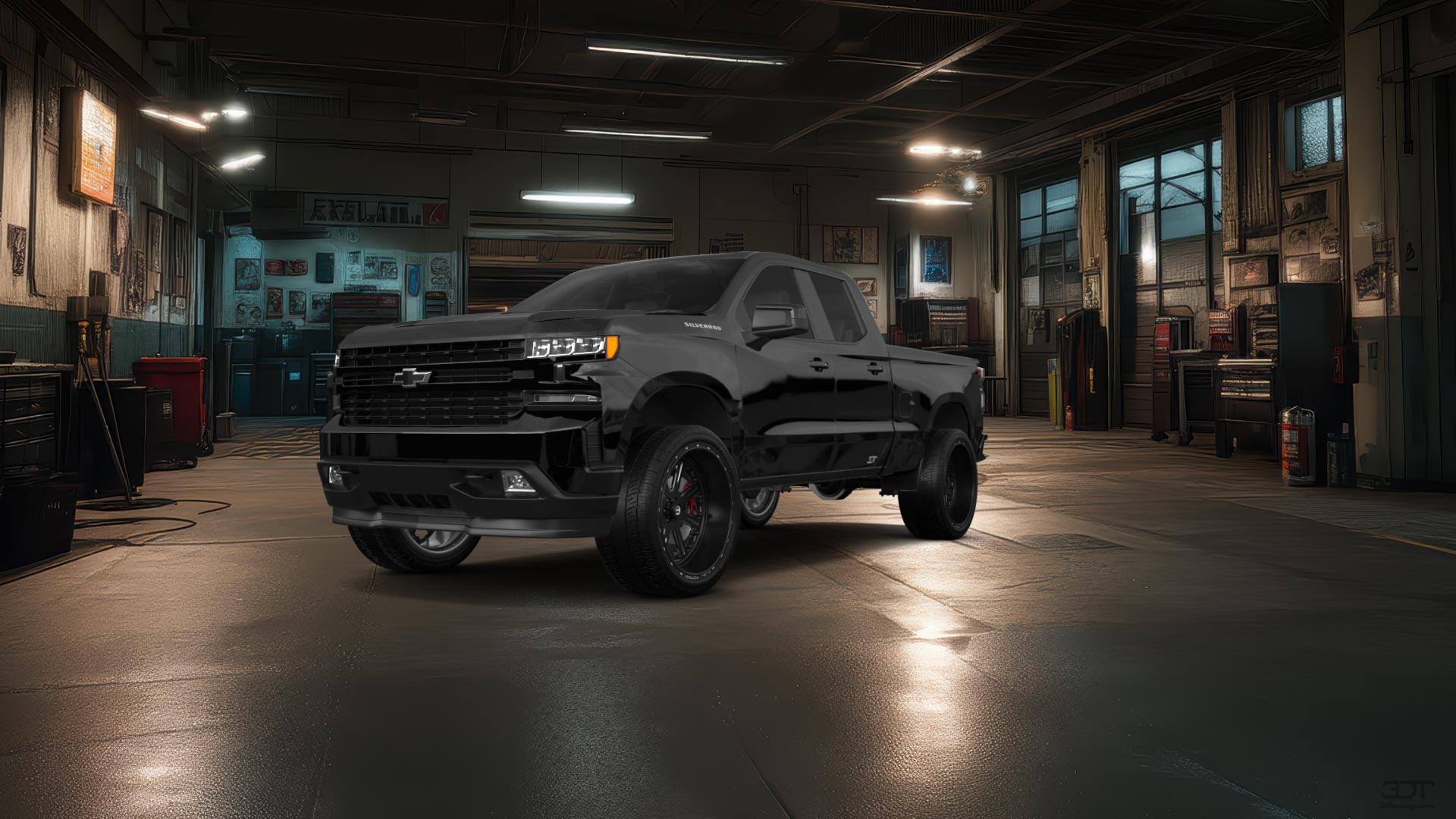 Chevrolet Silverado 1500 6.6 ft box 4 Door pickup truck 2021 tuning