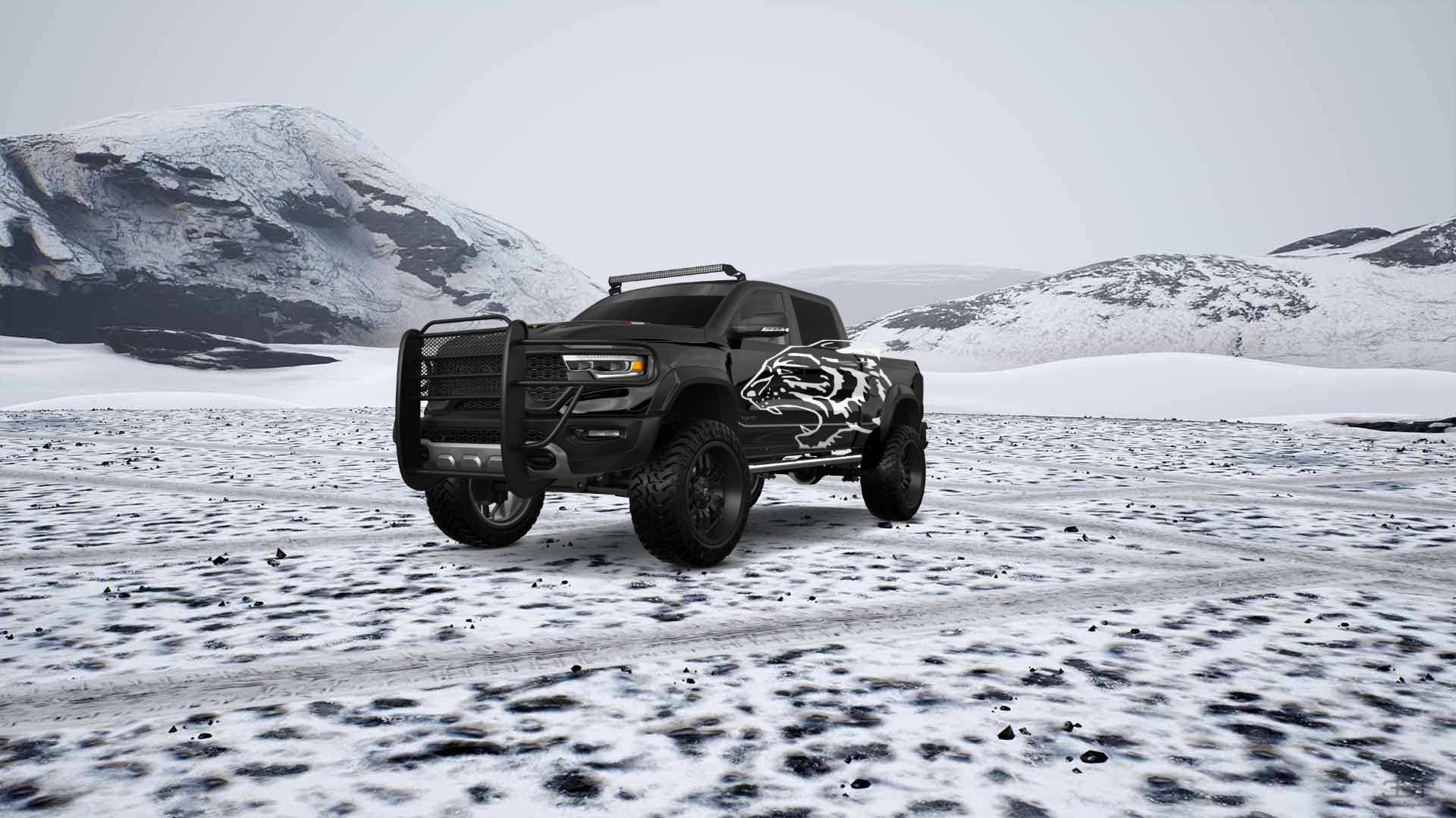Dodge Ram 1500 TRX 4 Door pickup truck 2021
