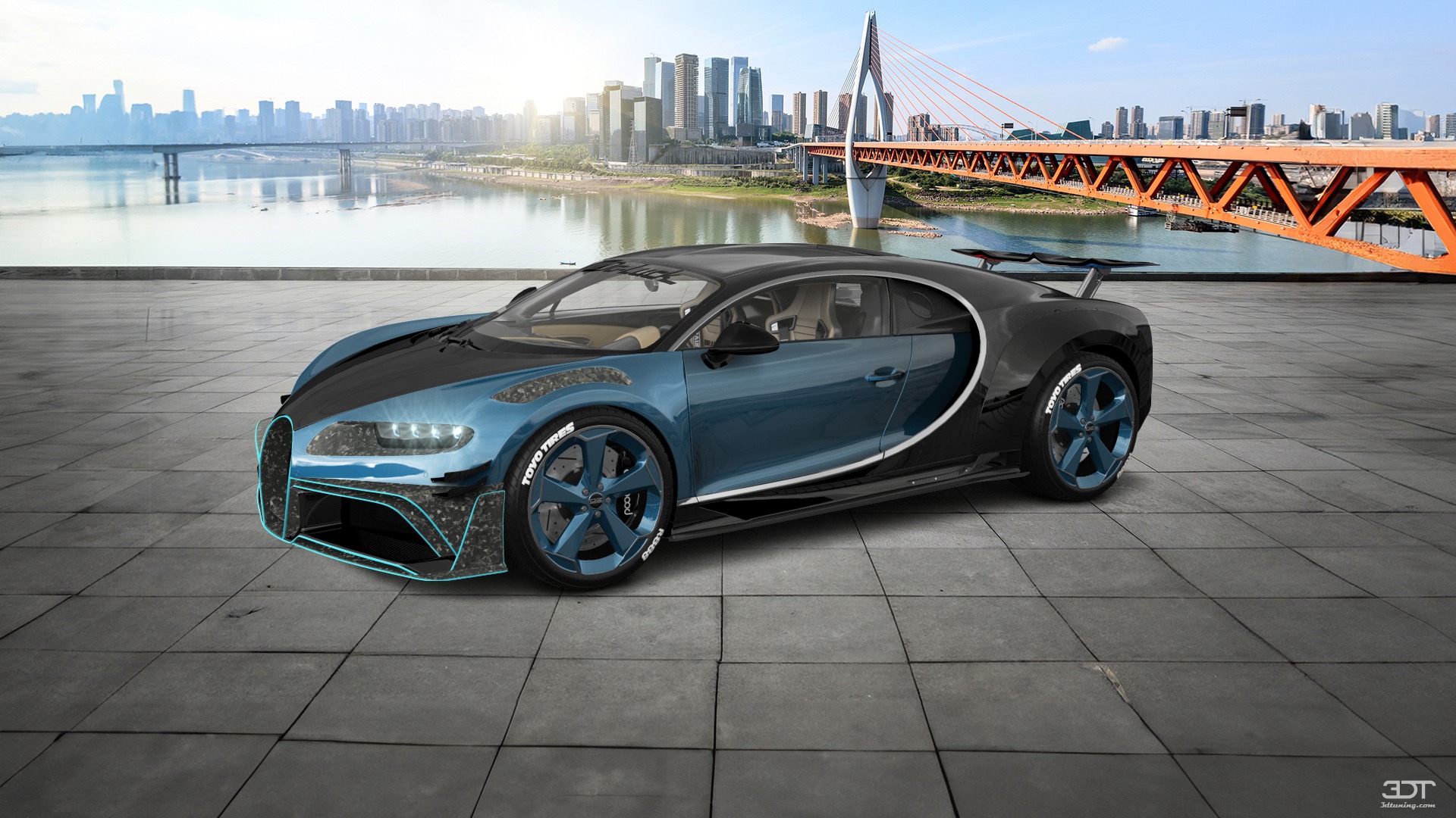 Bugatti Chiron 2 Door Coupe 2016 tuning