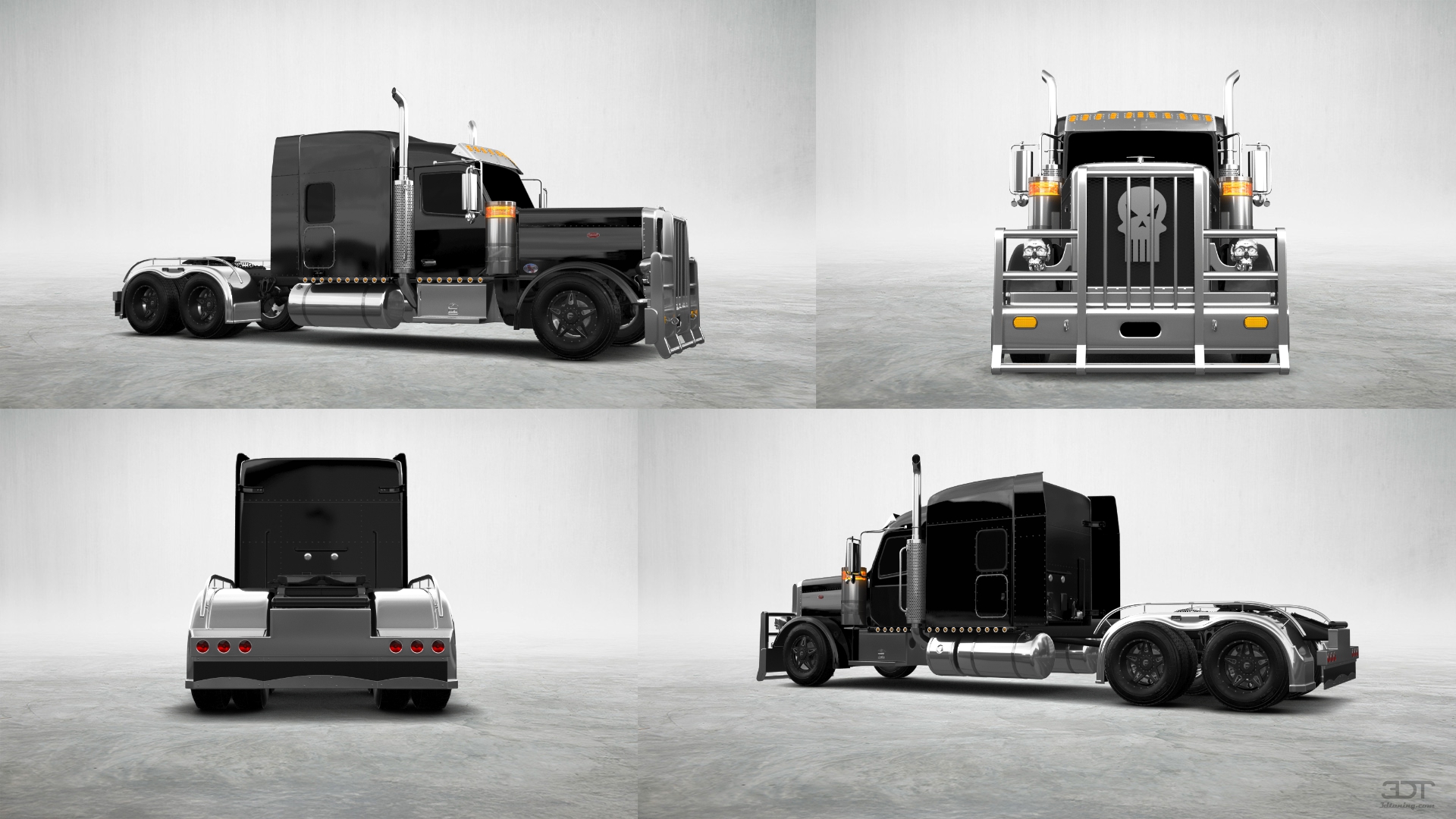 Peterbilt 589 Sleeper Cab Truck 2024 tuning