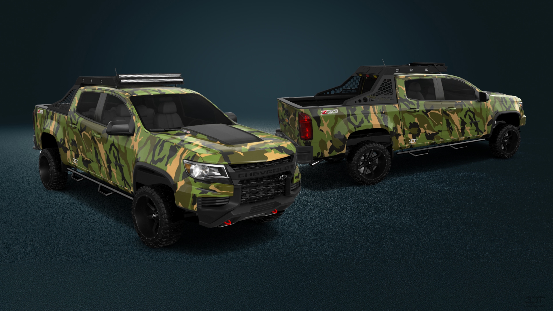 Chevrolet Colorado Crew Cab 4 Door pickup truck 2015 tuning