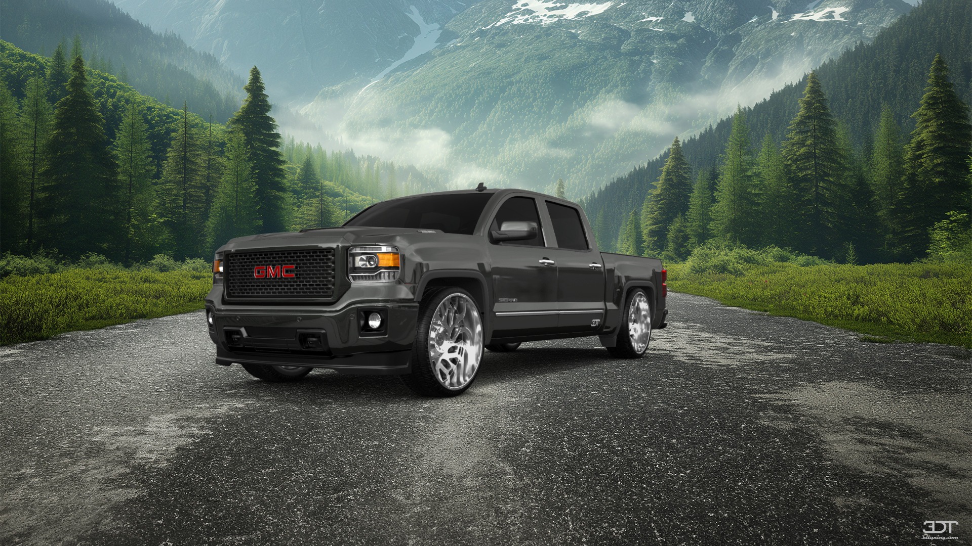 GMC Sierra 4 Door pickup truck 2014
