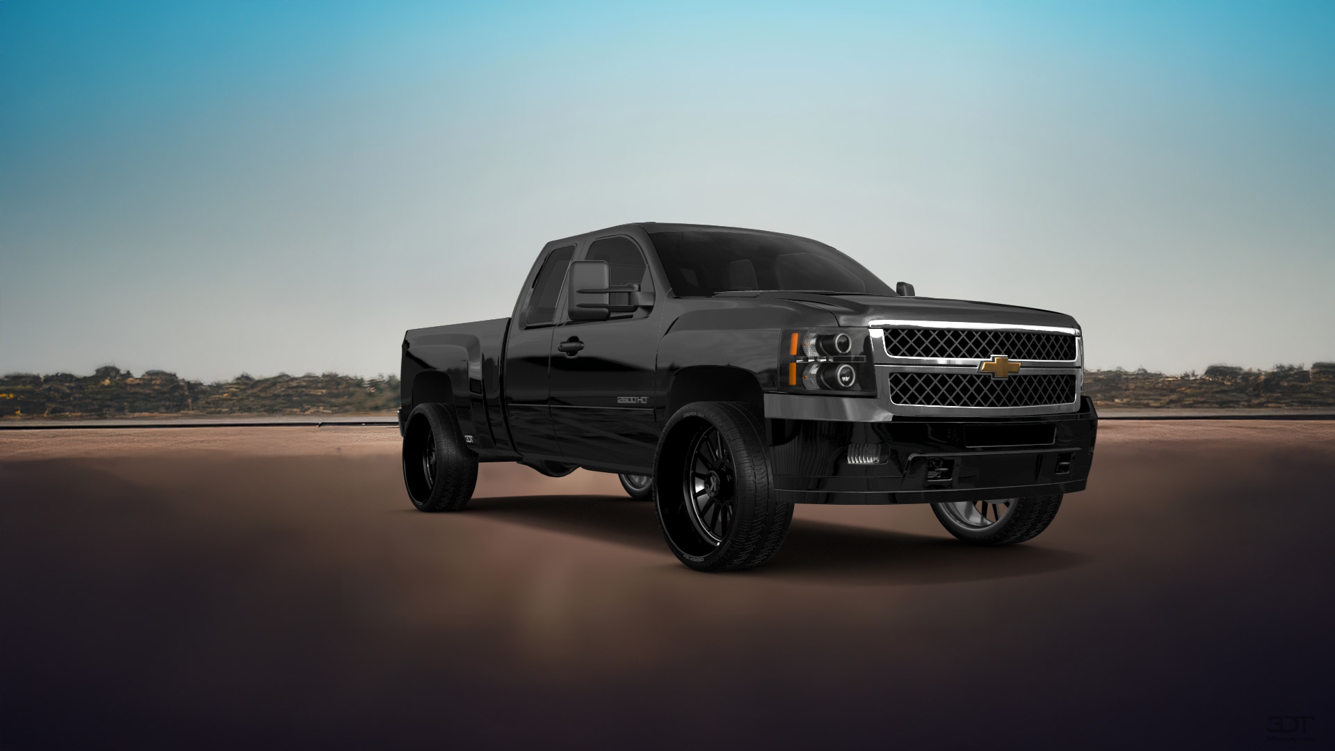 Chevrolet Silverado 2500 HD Extended Cab Pickup Truck 2007 tuning