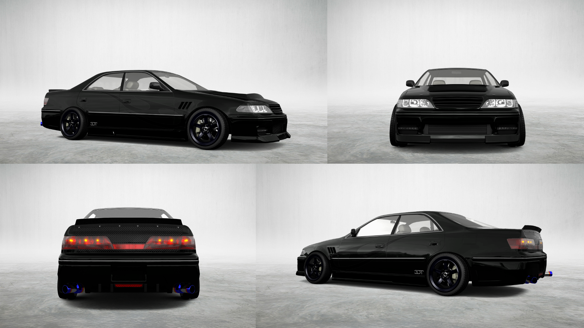 Toyota Mark II X100 Sedan 1999 tuning