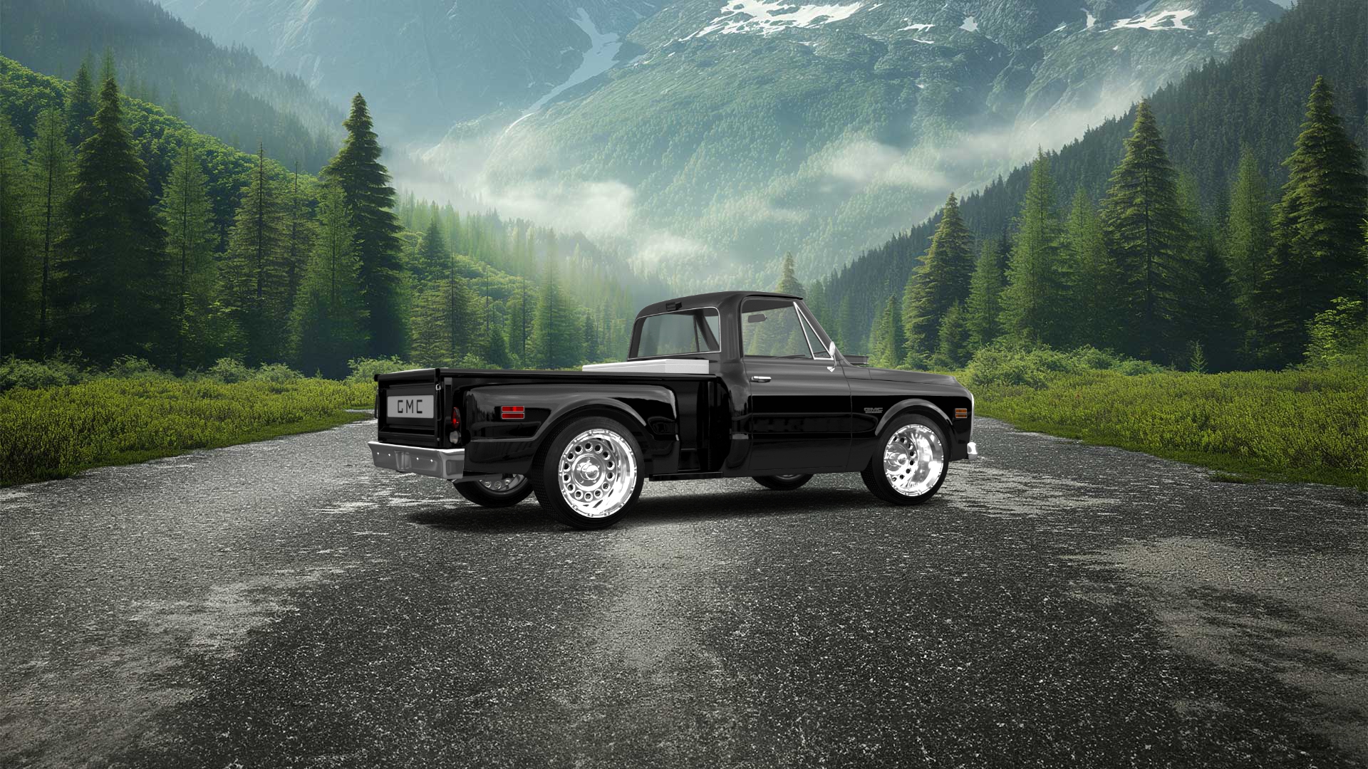 GMC K1500 2 Door pickup truck 1971