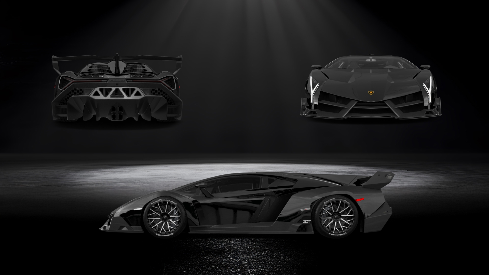 Lamborghini Veneno 2 Door Coupe 2013 tuning