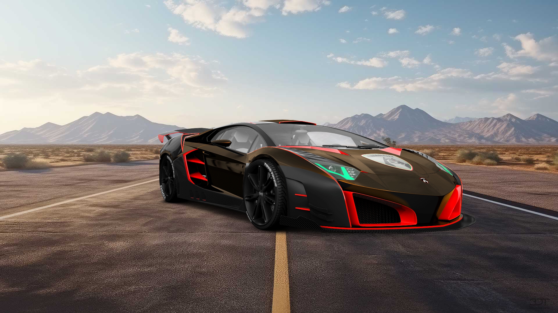 Lamborghini Aventador 2 Door Coupe 2012 tuning