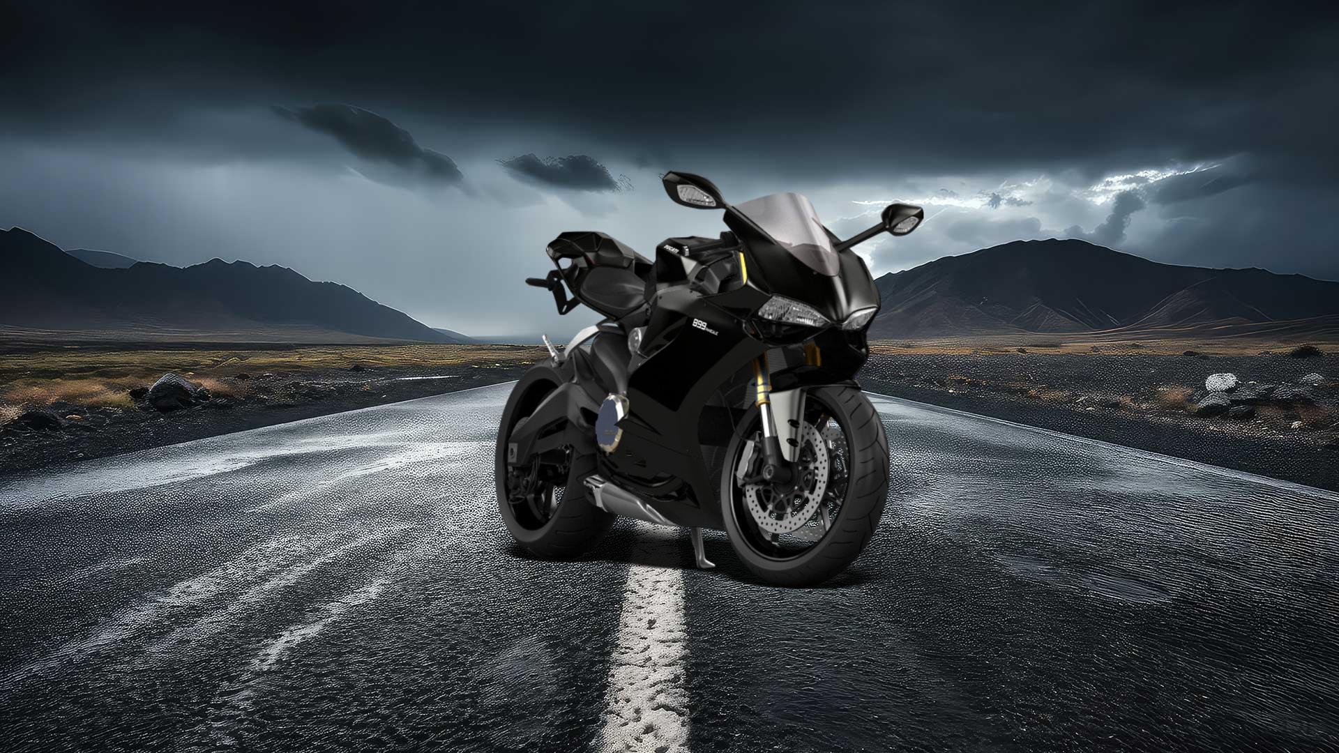 Ducati 899 Panigale Sport Bike 2015 tuning