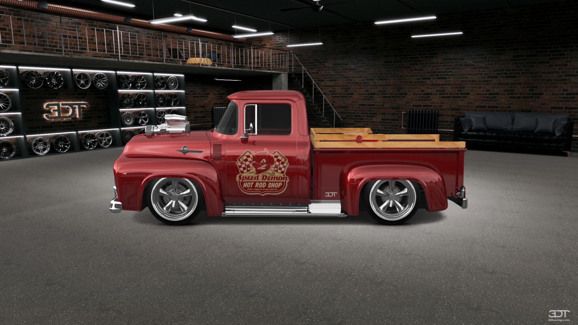 Ford F-100 2 Door truck 1956 Images