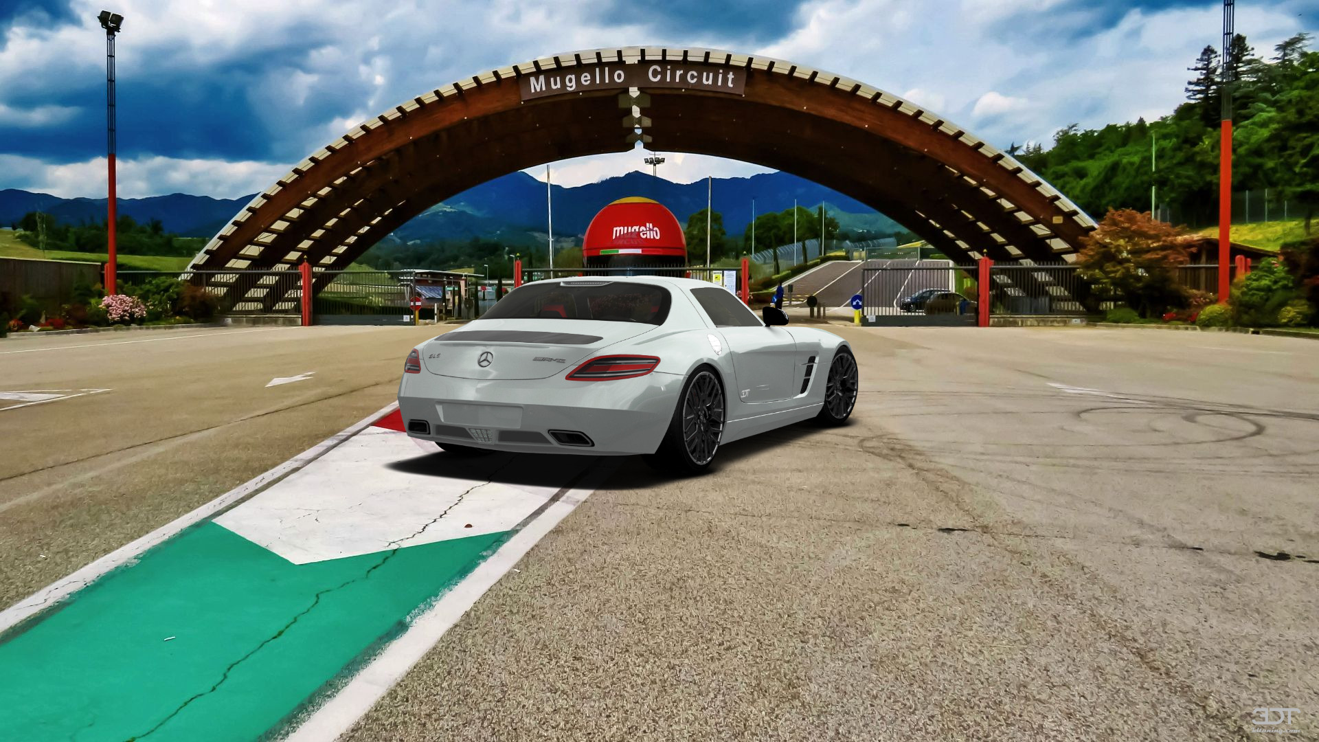 Mercedes SLS 2 Door Coupe 2011