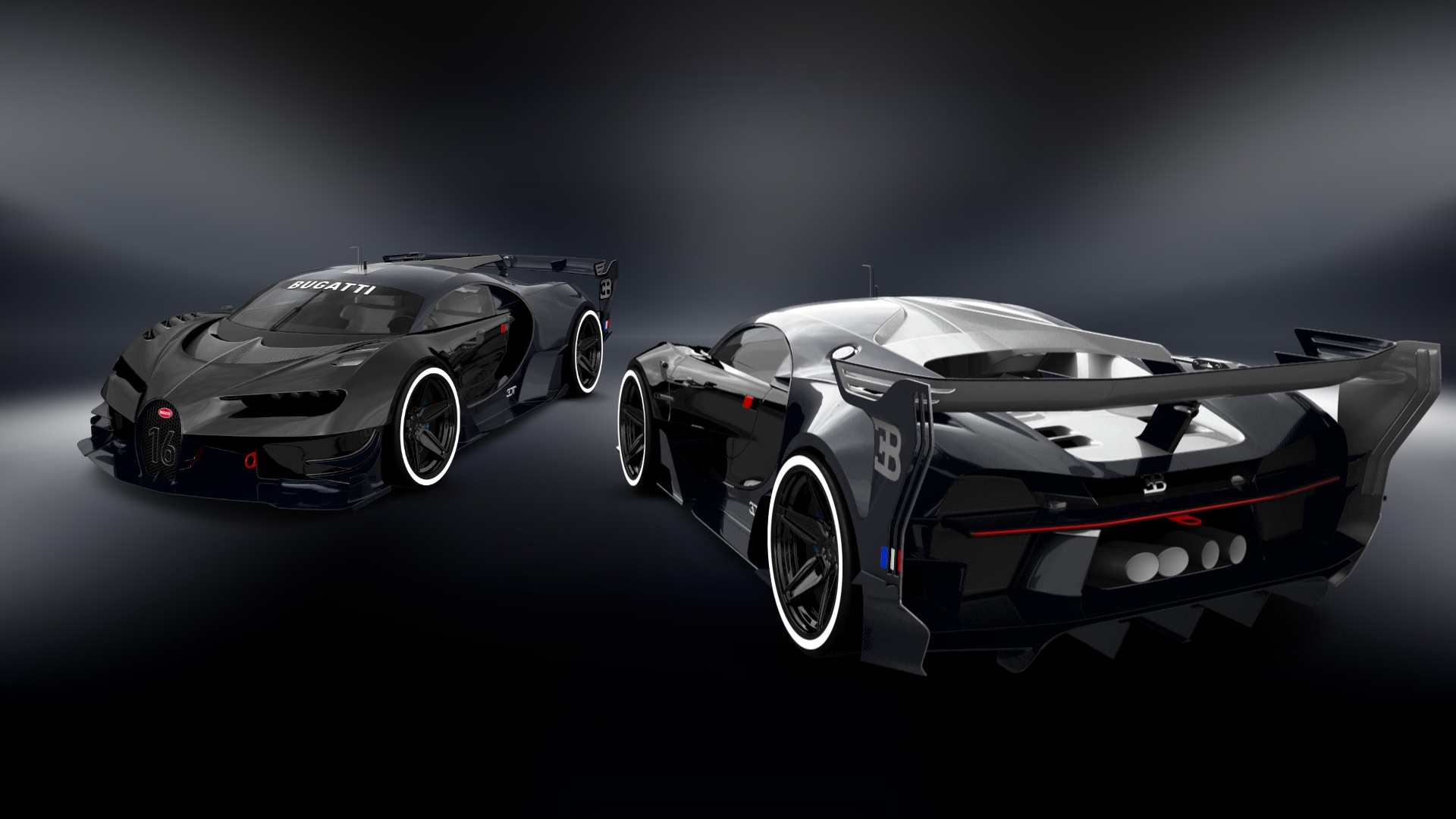 Bugatti Vision GT Supercar 2015 tuning