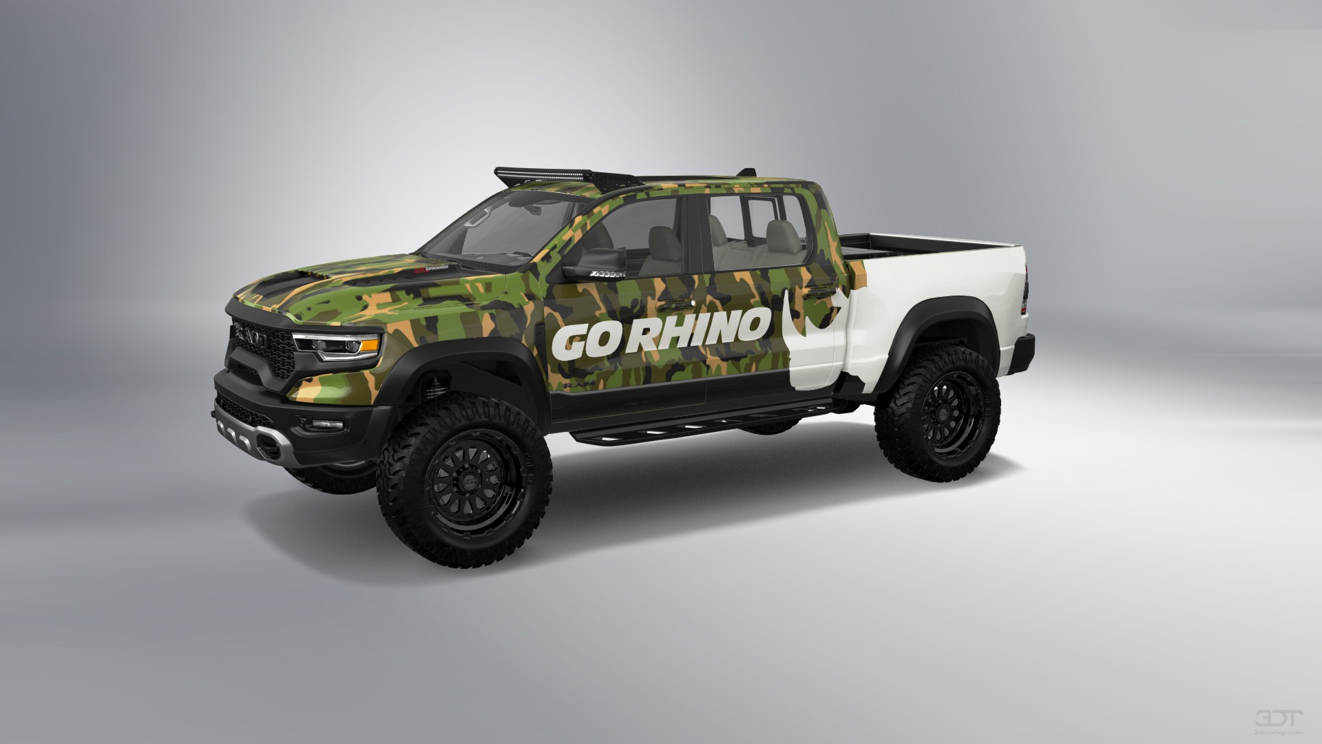 Tuning Dodge Ram 1500 TRX 4 Door pickup truck 2021