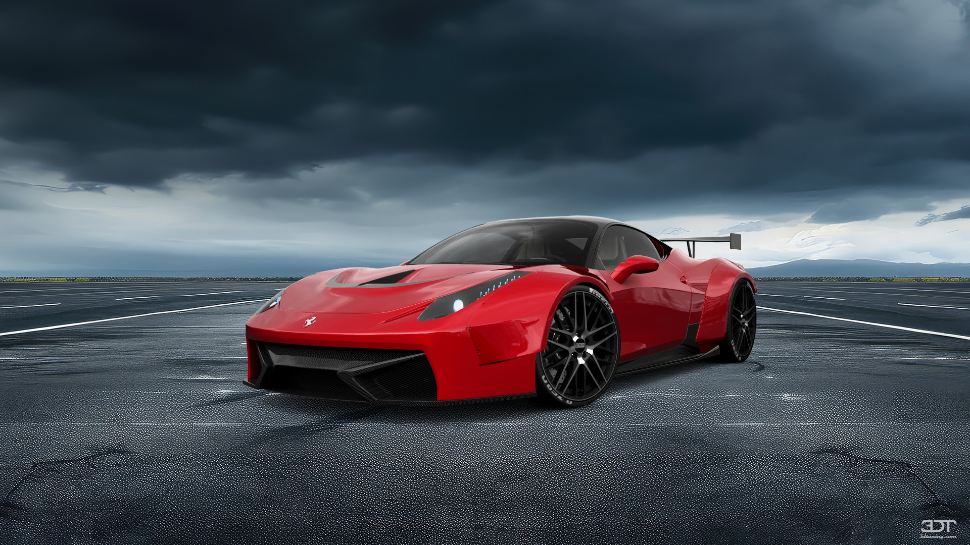 Ferrari 458 Italia 2 door spider 2010 tuning