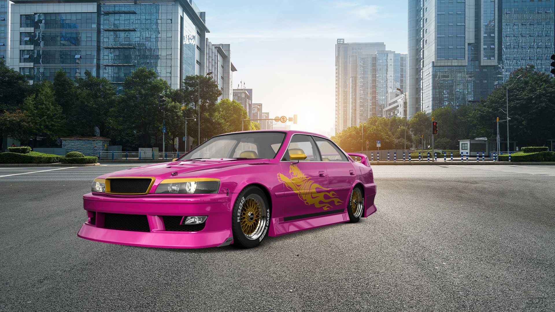 Toyota Chaser X100 Sedan 2000 tuning