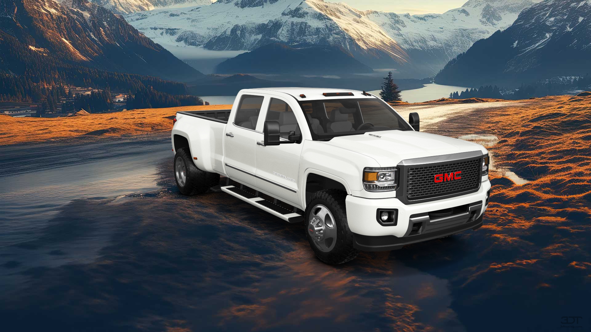 GMC Sierra 3500 HD Crew Cab 4 Door pickup truck 2015