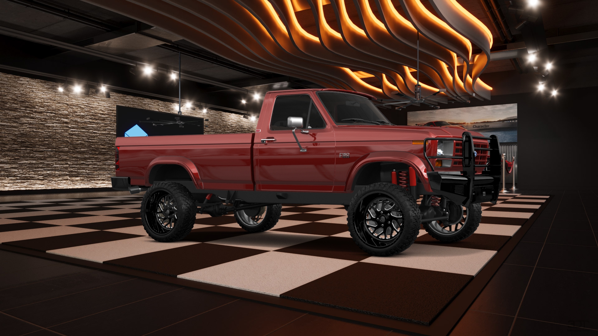 Ford F-150 2 Door pickup truck 1986