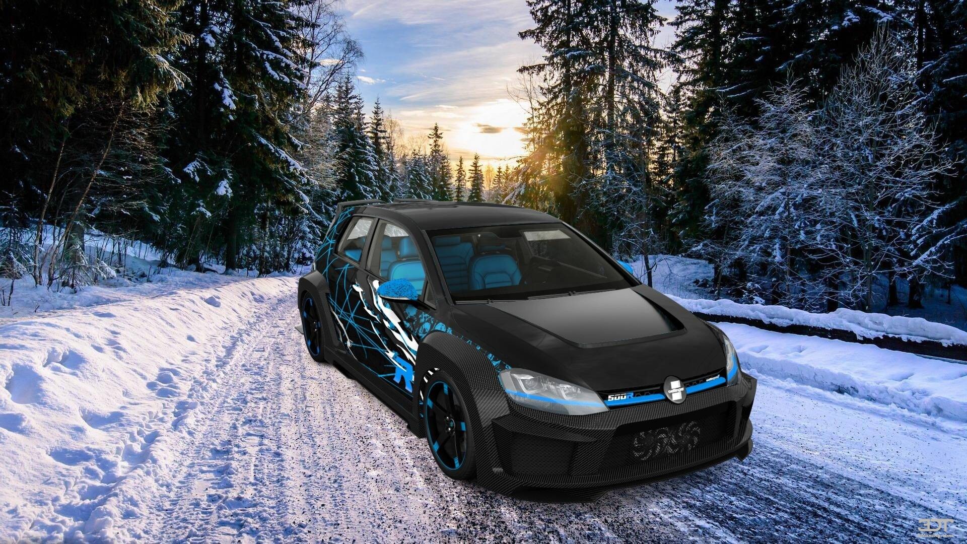 Volkswagen Golf 7 3 Door Hatchback 2013 tuning