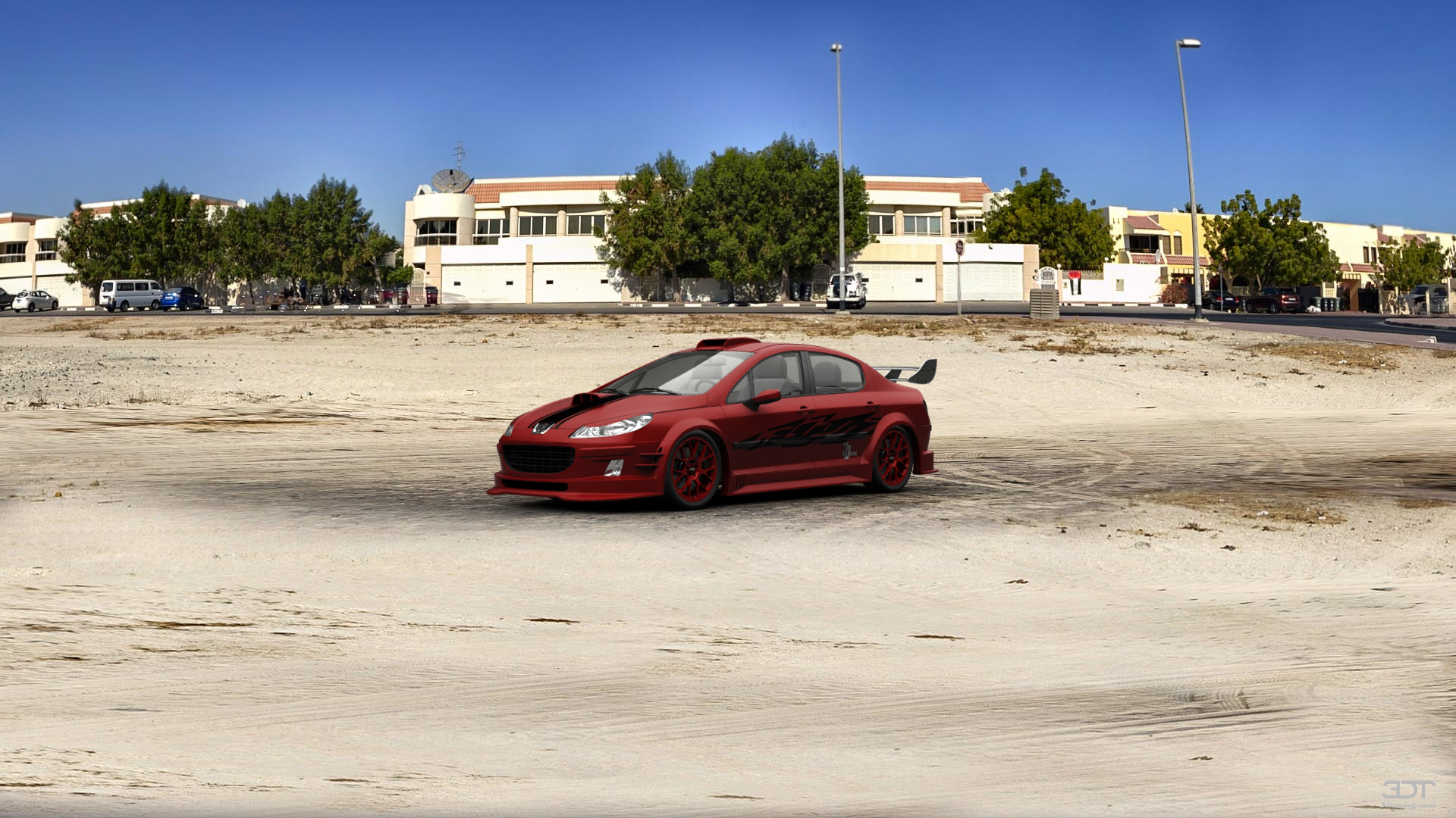 Peugeot 407 Sedan 2004 — tuning project by CONSTANS | 3DTuning