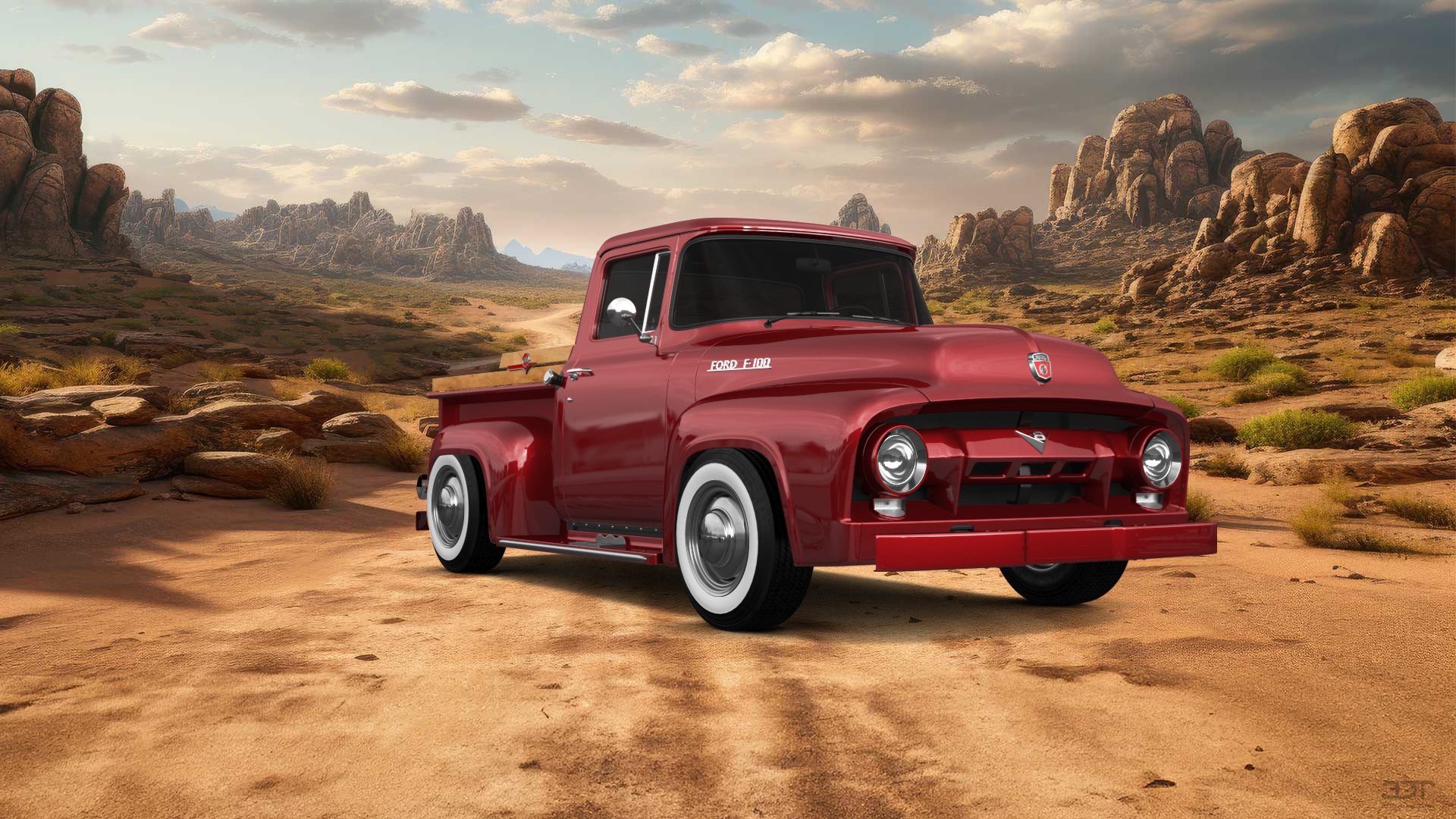 Ford F-100 2 Door truck 1956