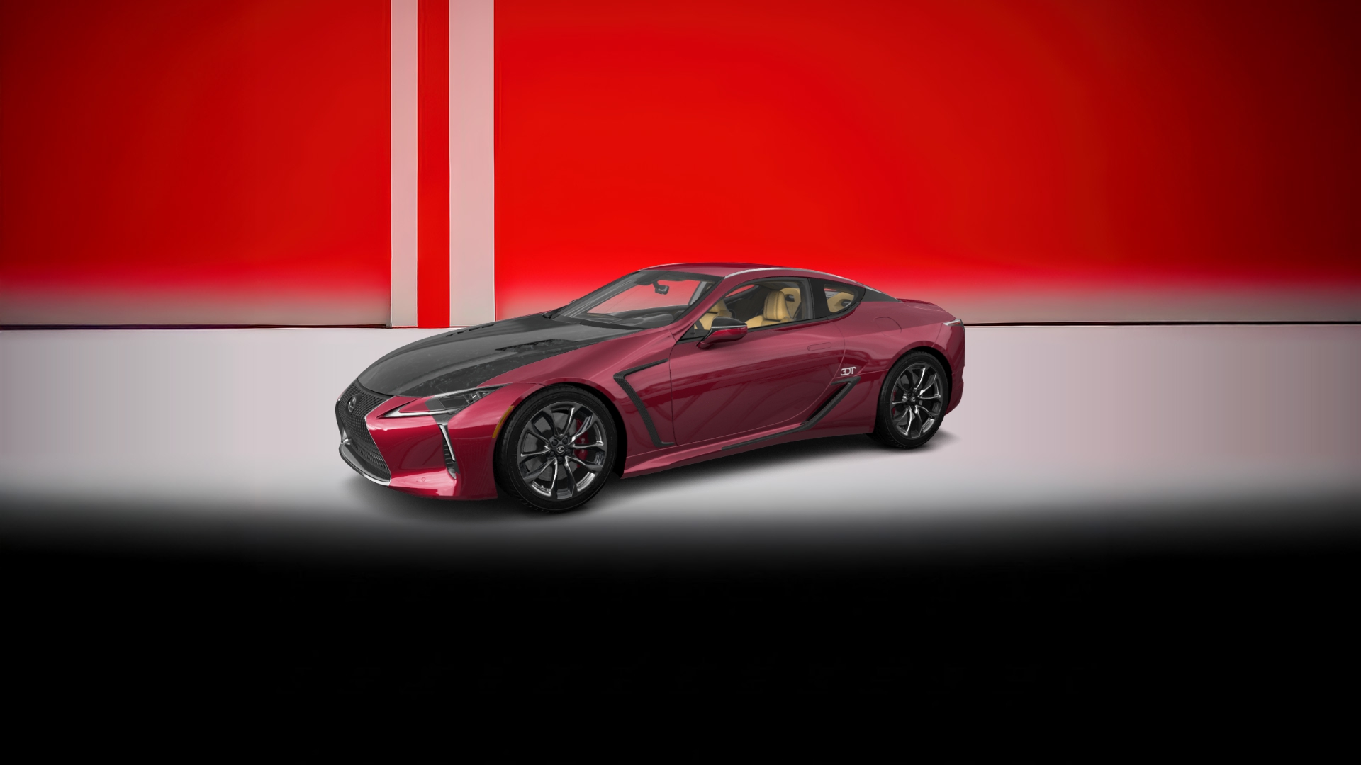 Lexus LC500 2 door fastback coupe 2017 tuning