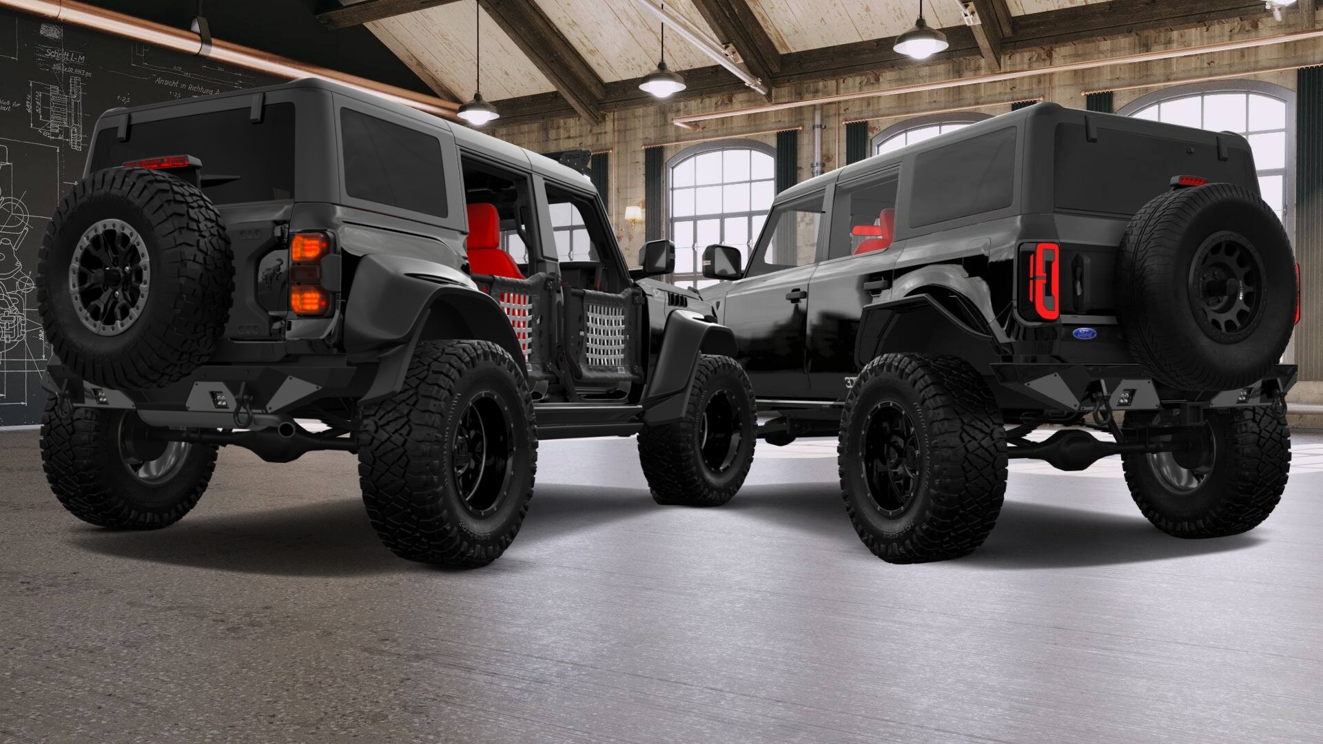 Ford Bronco Raptor 4 Door pickup truck 2022 Images