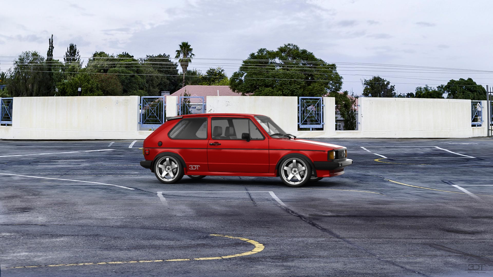 Volkswagen Rabbit GTI Mk1 3 Door Hatchback 1984 tuning