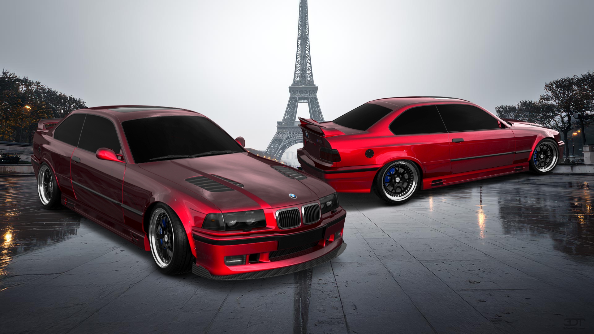 BMW 3 Series 2 Door Coupe 1993 tuning