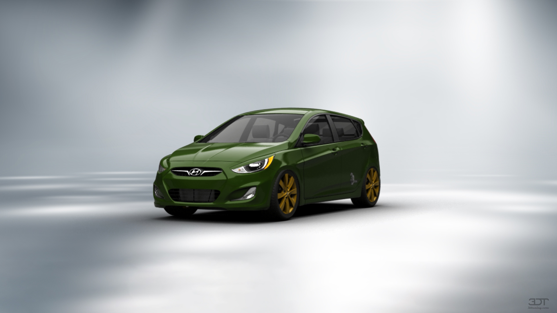 Hyundai Accent 5 Door Hatchback 2012 tuning